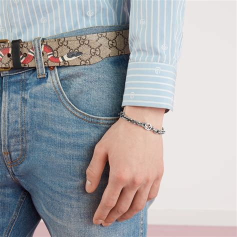 gucci armband dam|gucci interlocking bracelet.